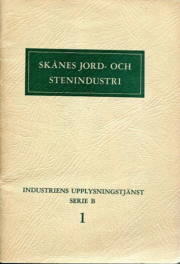 Skånes jord- och stenindustri