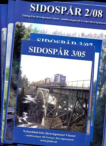 Sidospår 2005-09 (9 nr)