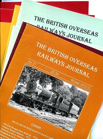 British Overseas Railways Journal (8 issues)