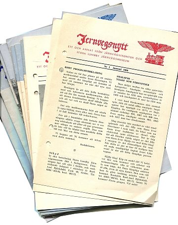 Jernvägsnytt 1966-72 (14 nr)