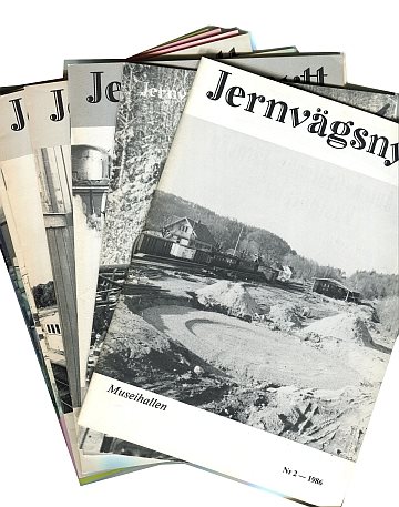 Jernvägsnytt 1983-86 (8 nr)