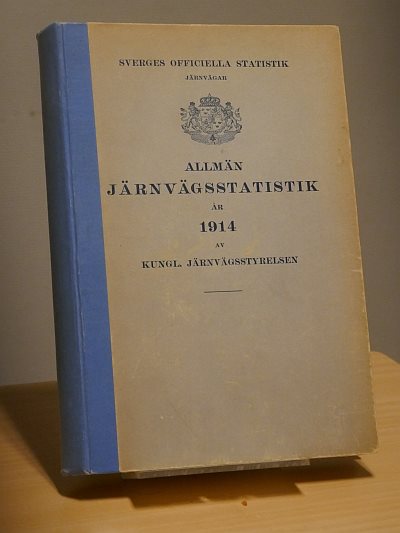  Allmän Järnvägsstatistik 1914