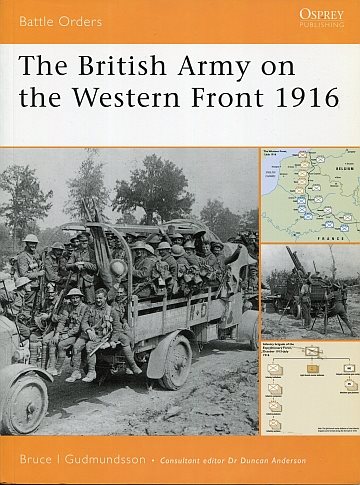 British Army on the Western Front 1916