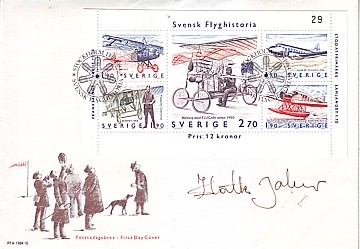 Svensk Flyghistoria - Förstadagsbrev