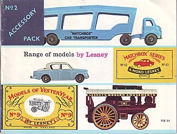 Lesney Matchbox katalog