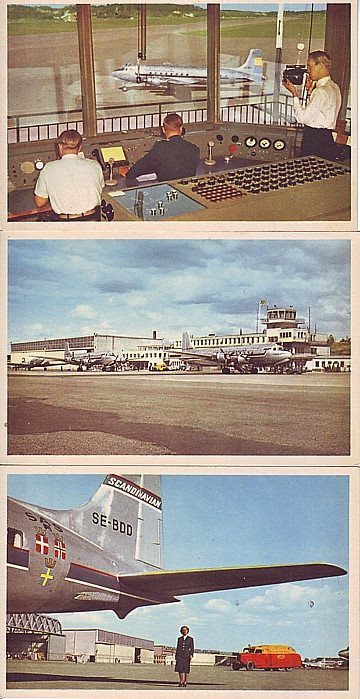 Bromma vykort (3 st)