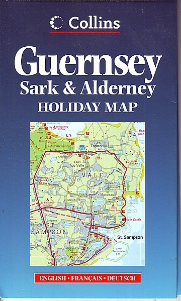 Guernsey, Sark & Alderney Holiday Map