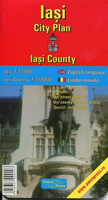 Iaşi stadskarta