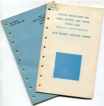BR diesel manuals