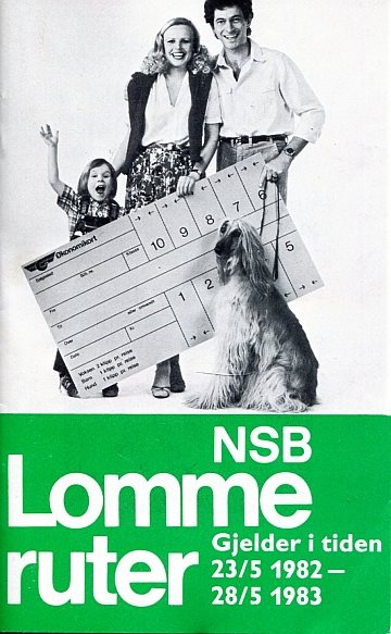 NSB Lommeruter 1982/93