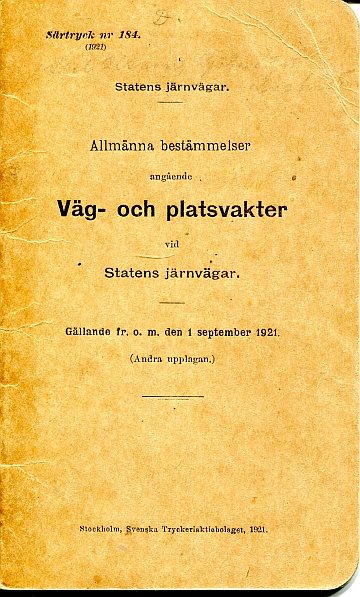 Väg- och platsvakter (1921)