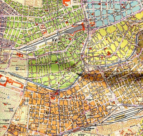 Verkehrsplan Wien