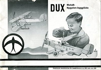 DUX Metallflygplan-bygglåda