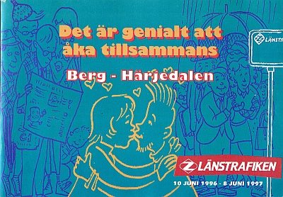 Länstrafiken Berg-Härjedalen 1996/97