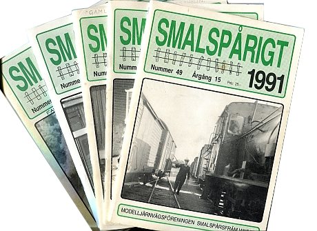 Smalspårigt 1990-91 (5 nummer)