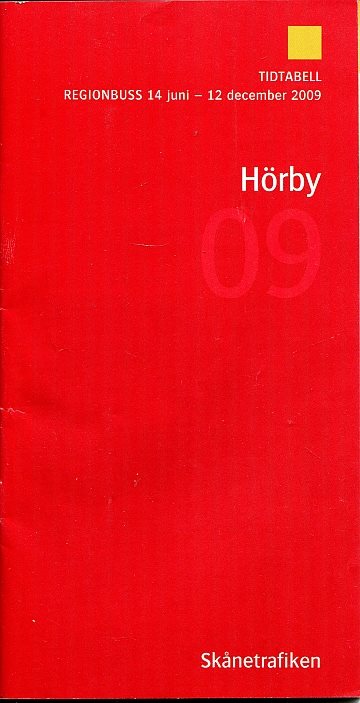 Hörby regionbuss 2009