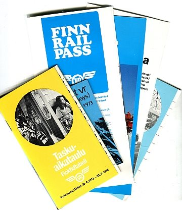 Finska broschyrer 1973-76
