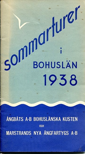 Sommarturer i Bohuslän 1938