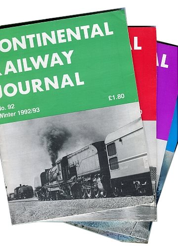 Continental Railway Journal 1992 (No 89-92)
