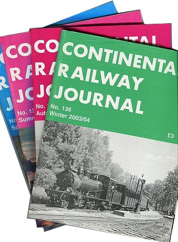 Continental Railway Journal 2003 (No 133-136
