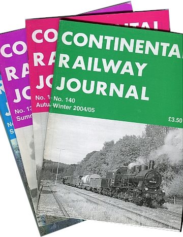 Continental Railway Journal 2004 (No 137-140)
