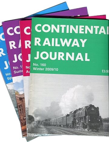 Continental Railway Journal 2009 (No 157-160)
