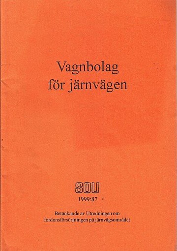 Vagnbolag för järnvägen