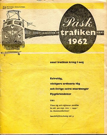 Påsktrafiken 1962