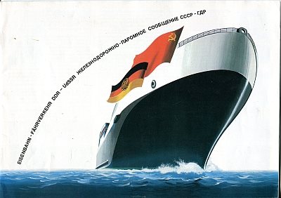 Eisenbahn-Fährverkehr DDR-UdSSR