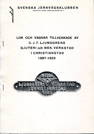 Lok och vagnar tillverkade av C J F Ljunggrens