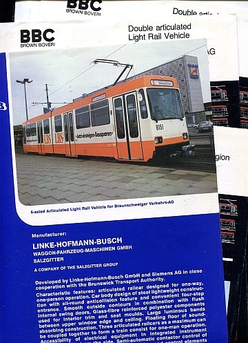 BBC and LHB sales leaflets 