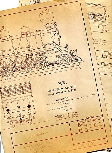VR Hv4 and Tk2 line drawings