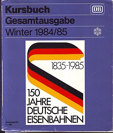 DB Kursbuch Winter 1984/85