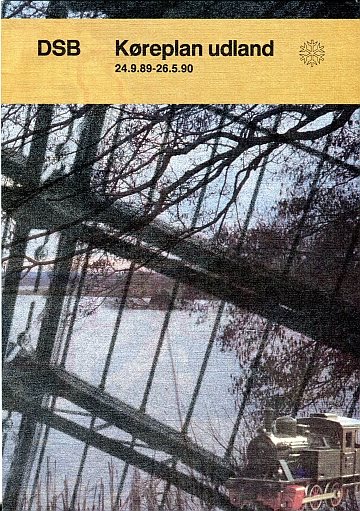 DSB International køreplan 1997/98