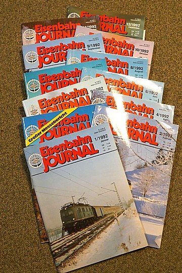 Eisenbahn Journal 1992 (10 nr) 
