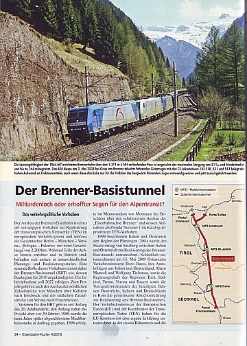Der Brenner Basis-Tunnel