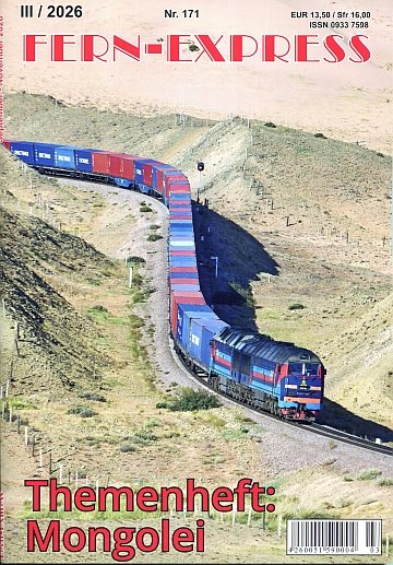  Fern-Express III/2026 (171) Mongolei