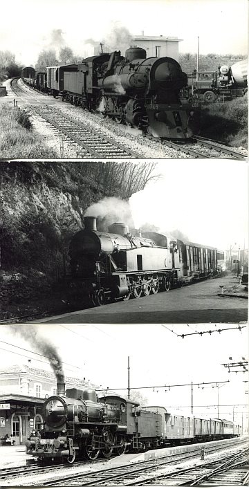 Italy steam photos 1973-74 (15 photos)