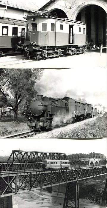 Italy secondary railways photos 1973-74 (11 photos)