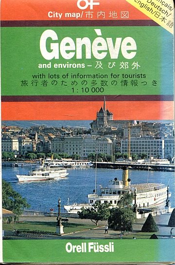 Genève City map