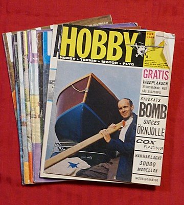 Allt om Hobby 1964-75 (11 nr)