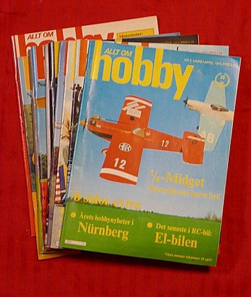Allt om Hobby 1975-80 (11 nr)