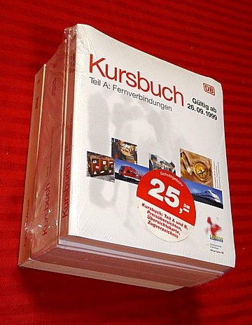 DB Kursbuch 1999-00