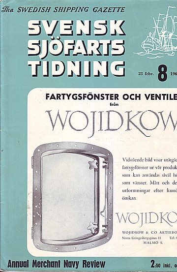  Svensk Sjöfarts Tidning 8-1961