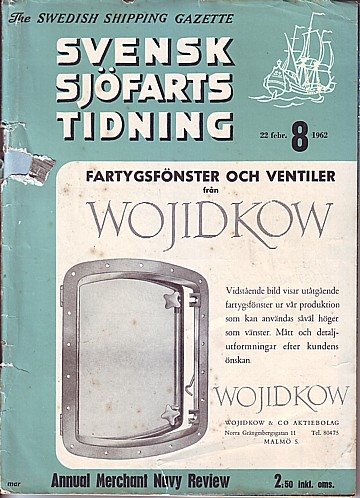 Svensk Sjöfarts Tidning 8-1962