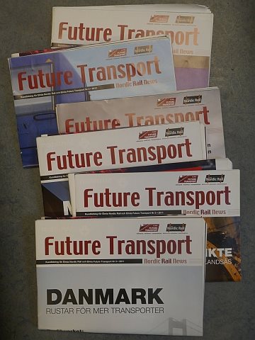 Future Transport Nordic Rail News 2010-11 (6 nr)