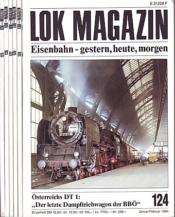 Lok Magazin 124-129, 1984 (6 nr)