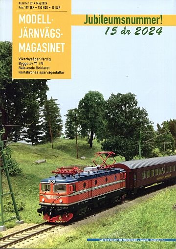 Modelljärnvägsmagasinet 57-2024 15 år 