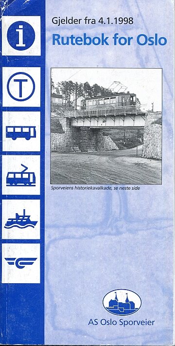 Rutebok for Oslo 1998