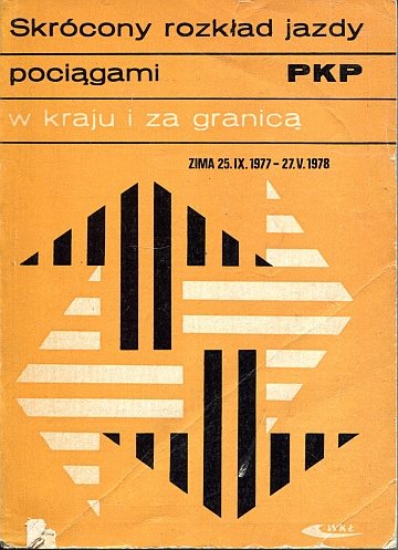 PKP tidtabell 1977/78